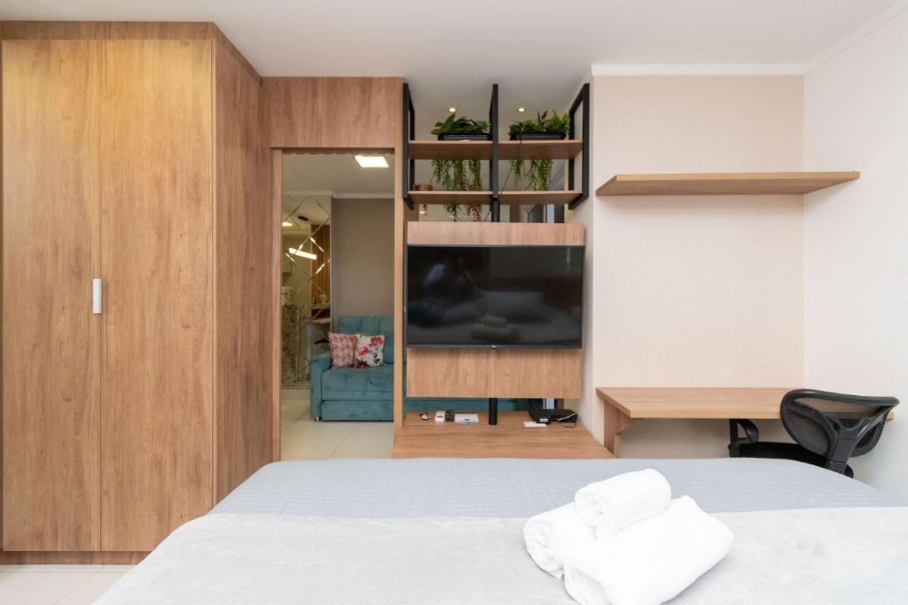 Апартаменти Wb3002 Lindo Studio Proximo Ao Parque Vaca Brava Гоянія Екстер'єр фото