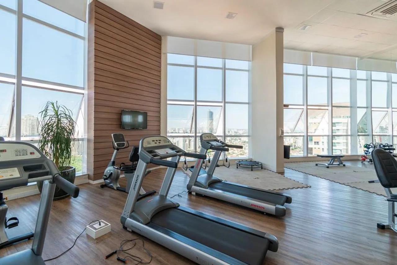 Апартаменти Wb3002 Lindo Studio Proximo Ao Parque Vaca Brava Гоянія Екстер'єр фото